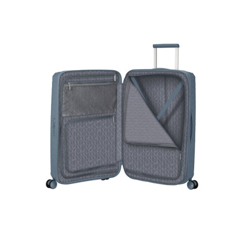 American Tourister Fastforward Suitcase Trolley 4 Wheels 68 Cm Stee...