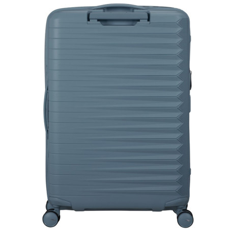 American Tourister Fastforward 4-Wheel Trolley Suitcase 78 Cm Steel...