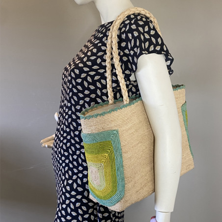 Palmynala Summer Garden Large Tote Bag Multi