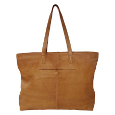 Léa Toni Aline Shopping Bag Cognac
