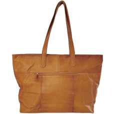 Léa Toni Aline Shopping Bag Cognac