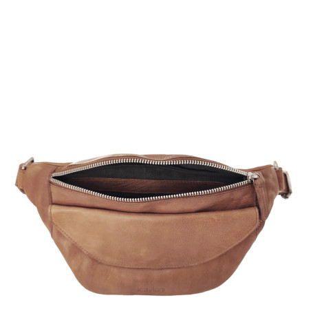 Léa Toni Joan Banana Bag Cognac