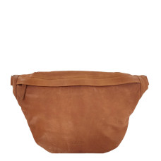 Léa Toni Joana Banana Bag XL Cognac