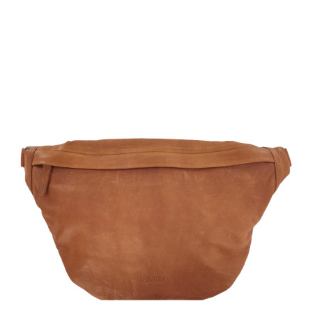 Léa Toni Joana Banana Bag XL Cognac