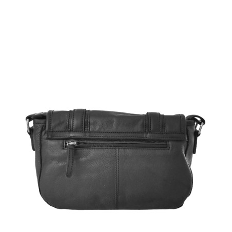Léa Toni Mini Loa B Messenger Bag Black