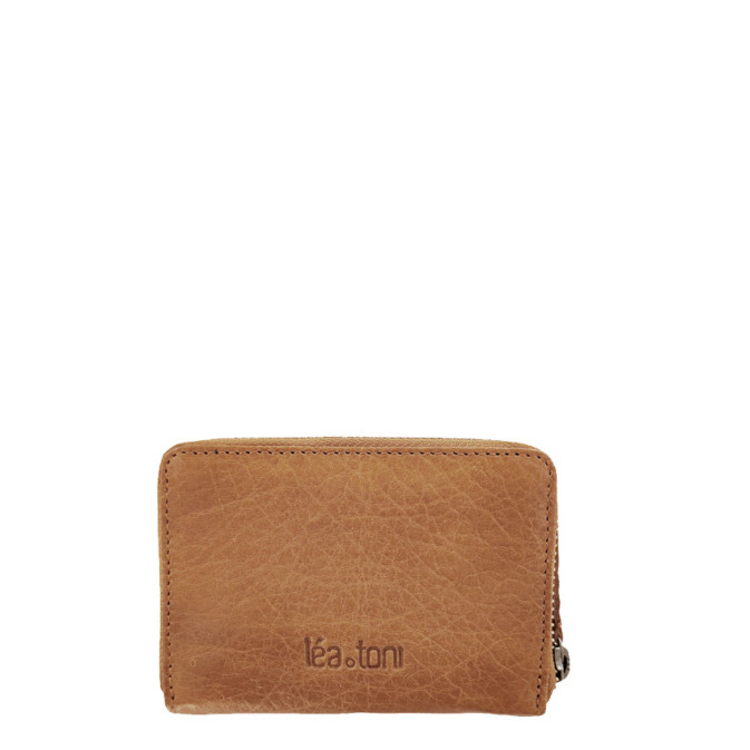Léa Toni Alya B Coin Purse Cognac Leather