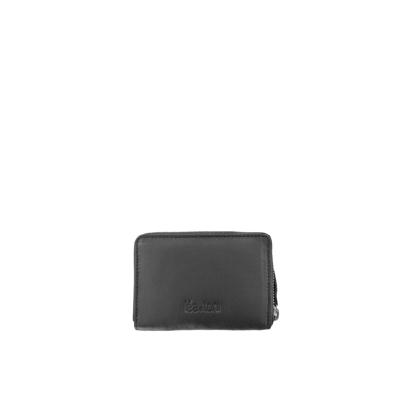 Léa Toni Alya B Coin Purse Black Leather