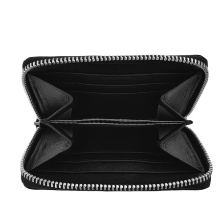 Léa Toni Alya B Coin Purse Black Leather
