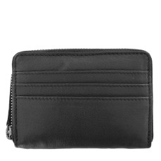 Léa Toni Alya B Coin Purse Black Leather