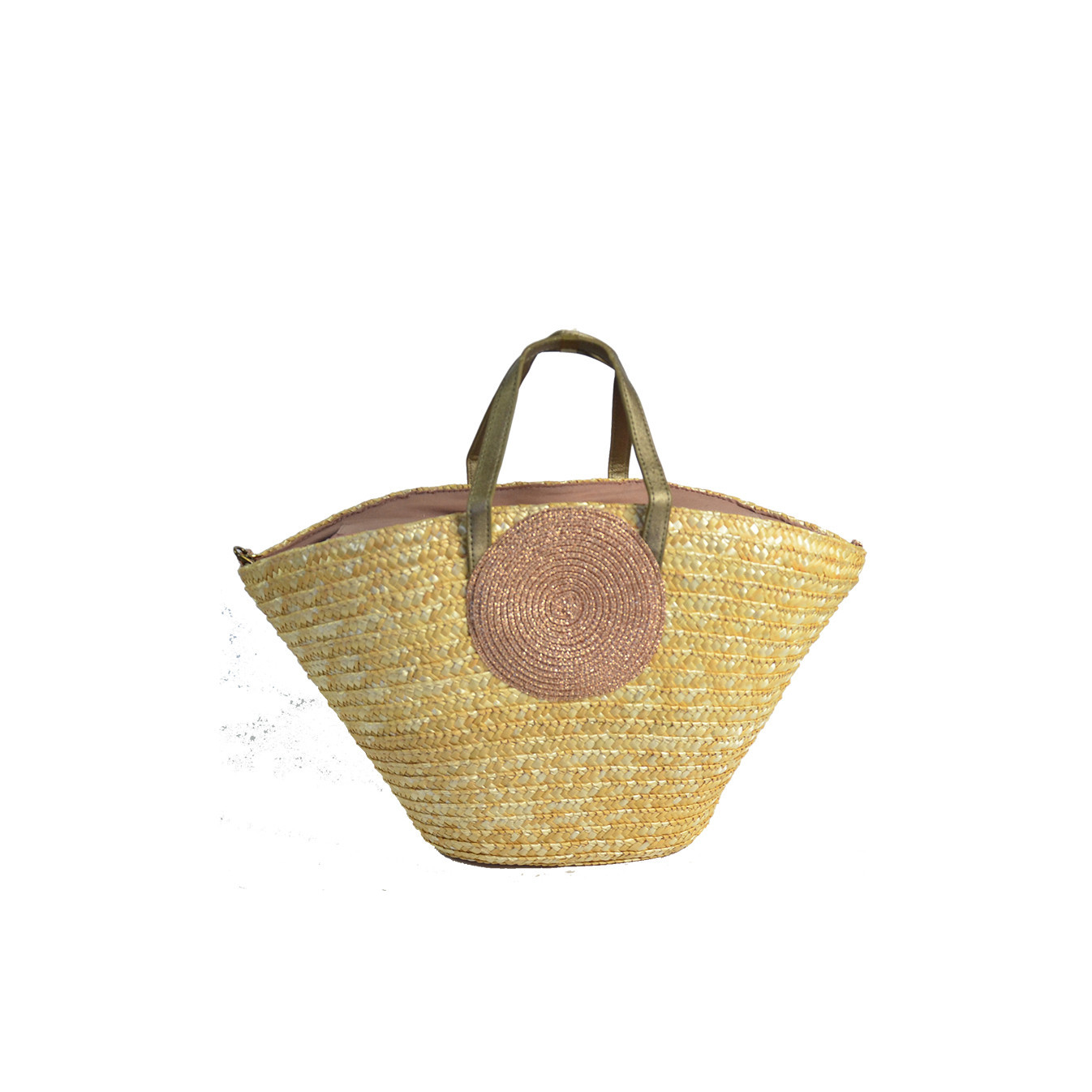 Le Voyage en Panier Tourbrillette Cabas Rose Gold