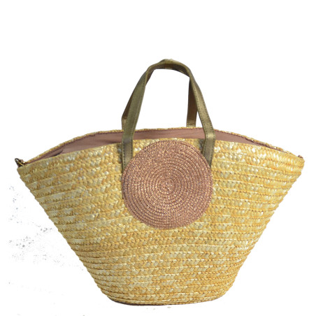 Le Voyage en Panier Tourbrillette Rose Gold Tote Bag