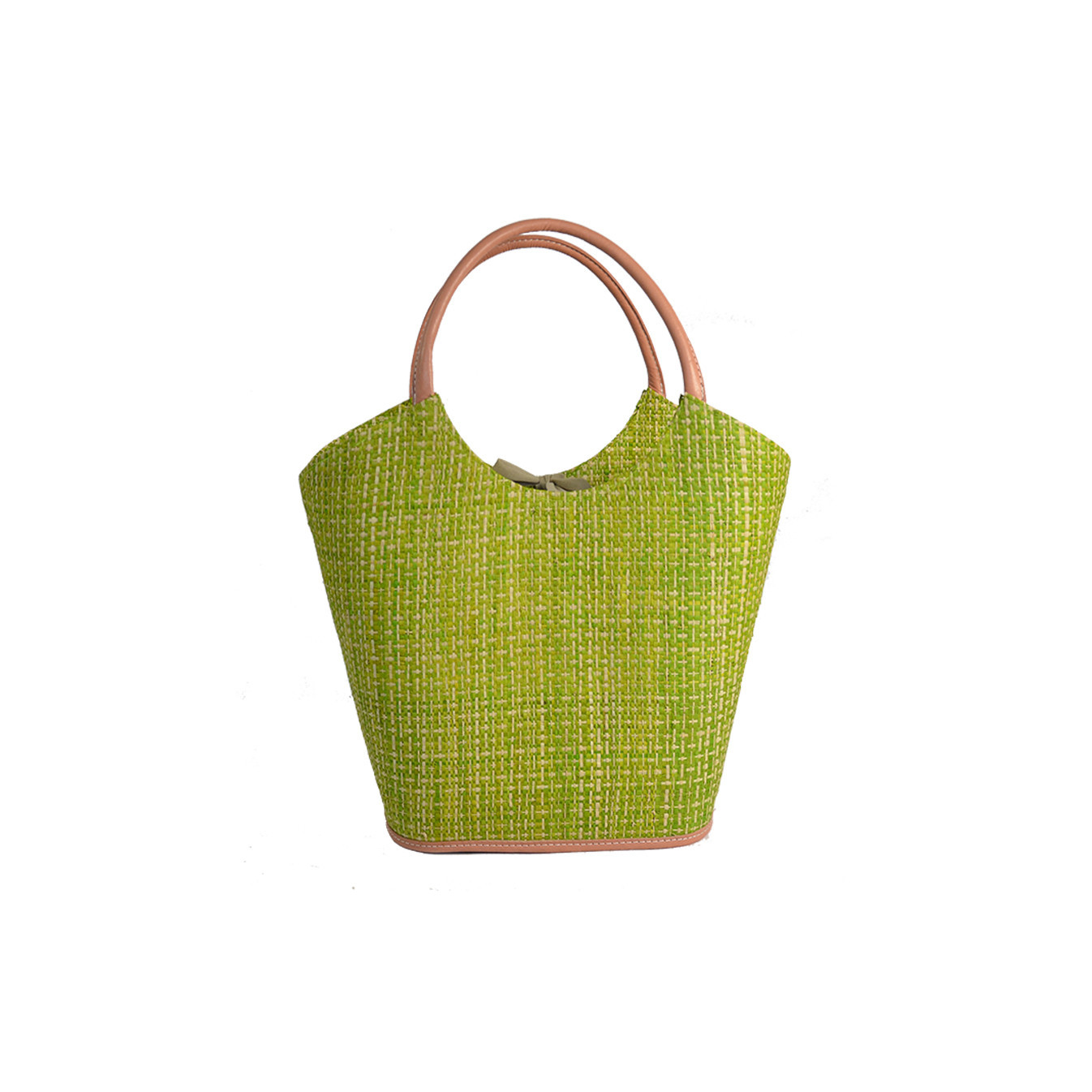 Le Voyage en Panier Pinup Tote Bag Anise