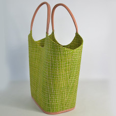 Le Voyage en Panier Pinup Tote Bag Anise