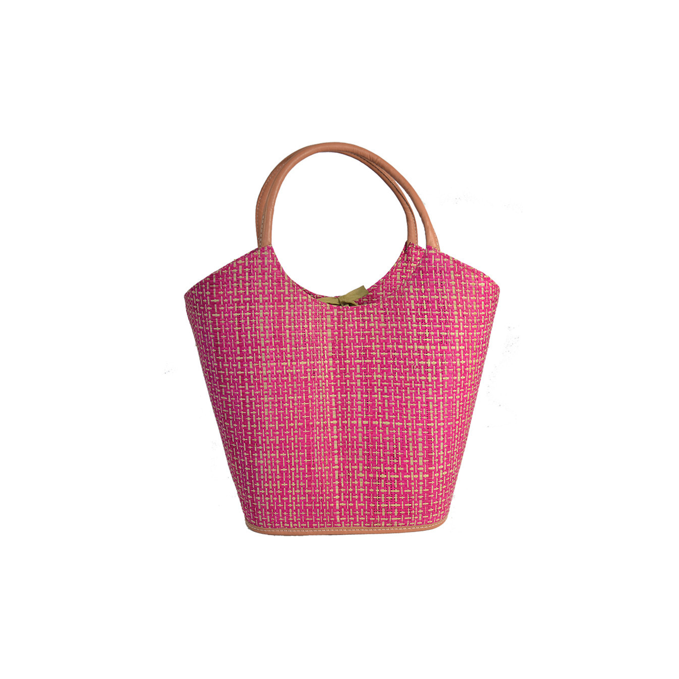Le Voyage en Panier Pinup Cabas Rabane Fuchsia