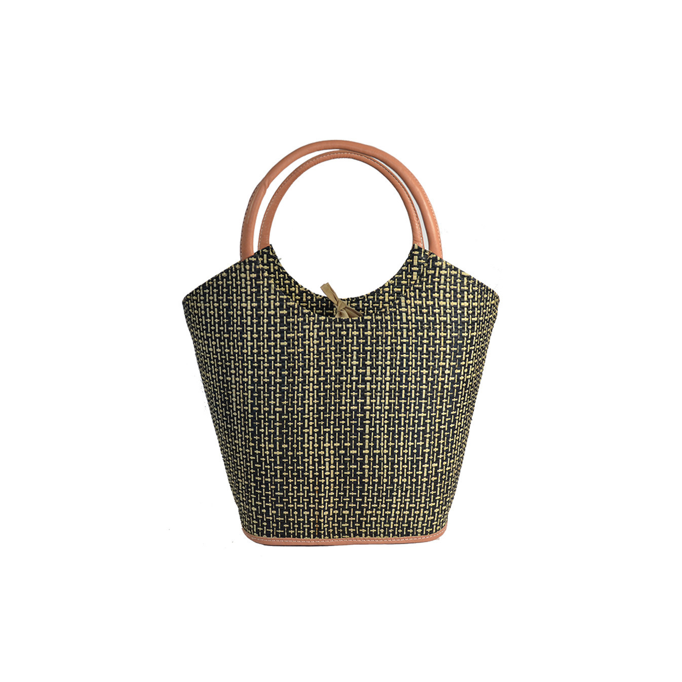 Le Voyage en Panier Pinup Cabas Rabane Noir