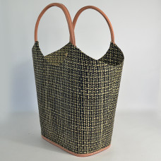 Le Voyage en Panier Pinup Rabane Black Tote