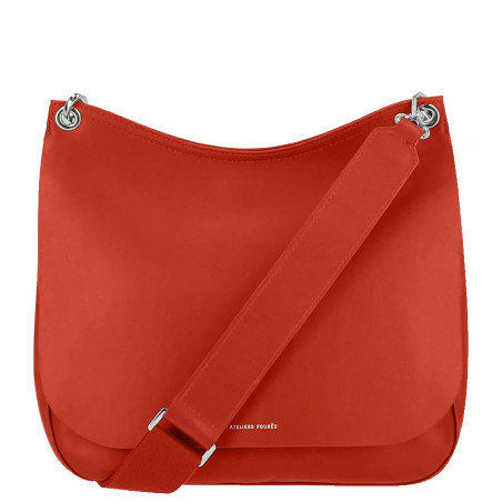 Ateliers Foures Aphrodite H314 Handbag Orange