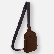 Ateliers Fourès Baroudeur Sacoche Homme Cuir Euripide F9404 Cognac