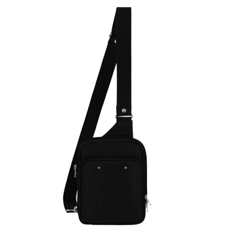 Ateliers Fourès Baroudeur Sacoche Homme Cuir Euripide F9404 Noir