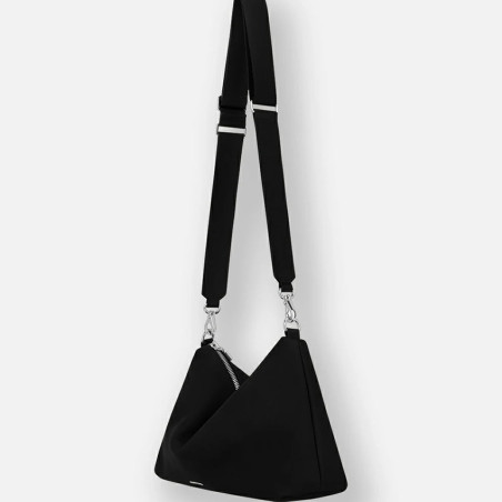 Ateliers Fourès Iliade Maxi Crossbody Bag I526 Black