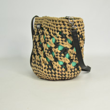 Les Tropéziennes Clay Small Bucket Paper Bag Black