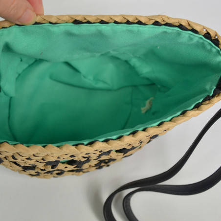 Les Tropéziennes Clay Small Bucket Paper Bag Black