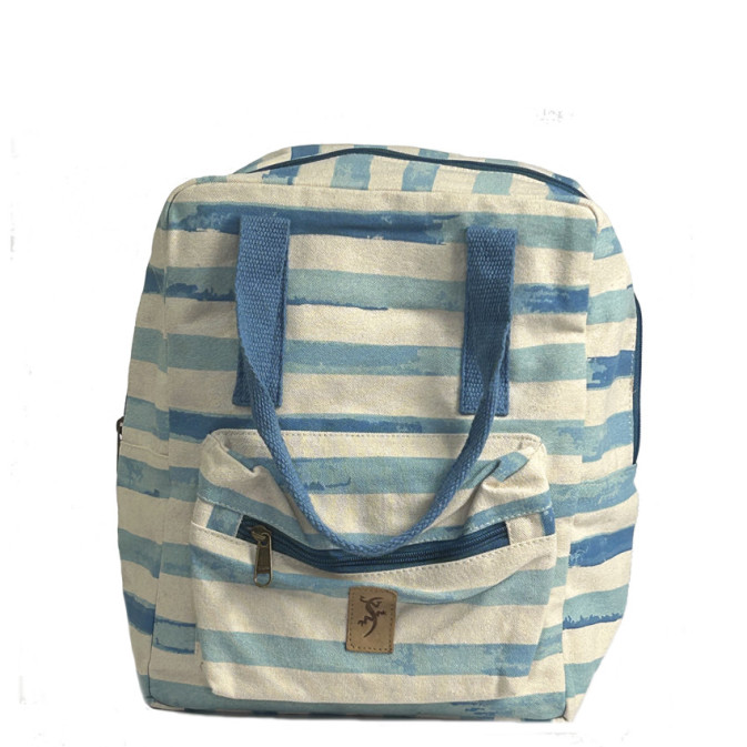 Pou Nou Frp Striped Backpack