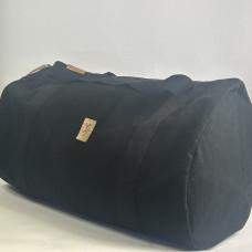 Pou Nou Soften Heavy Canvas Travel Bag Anthracite