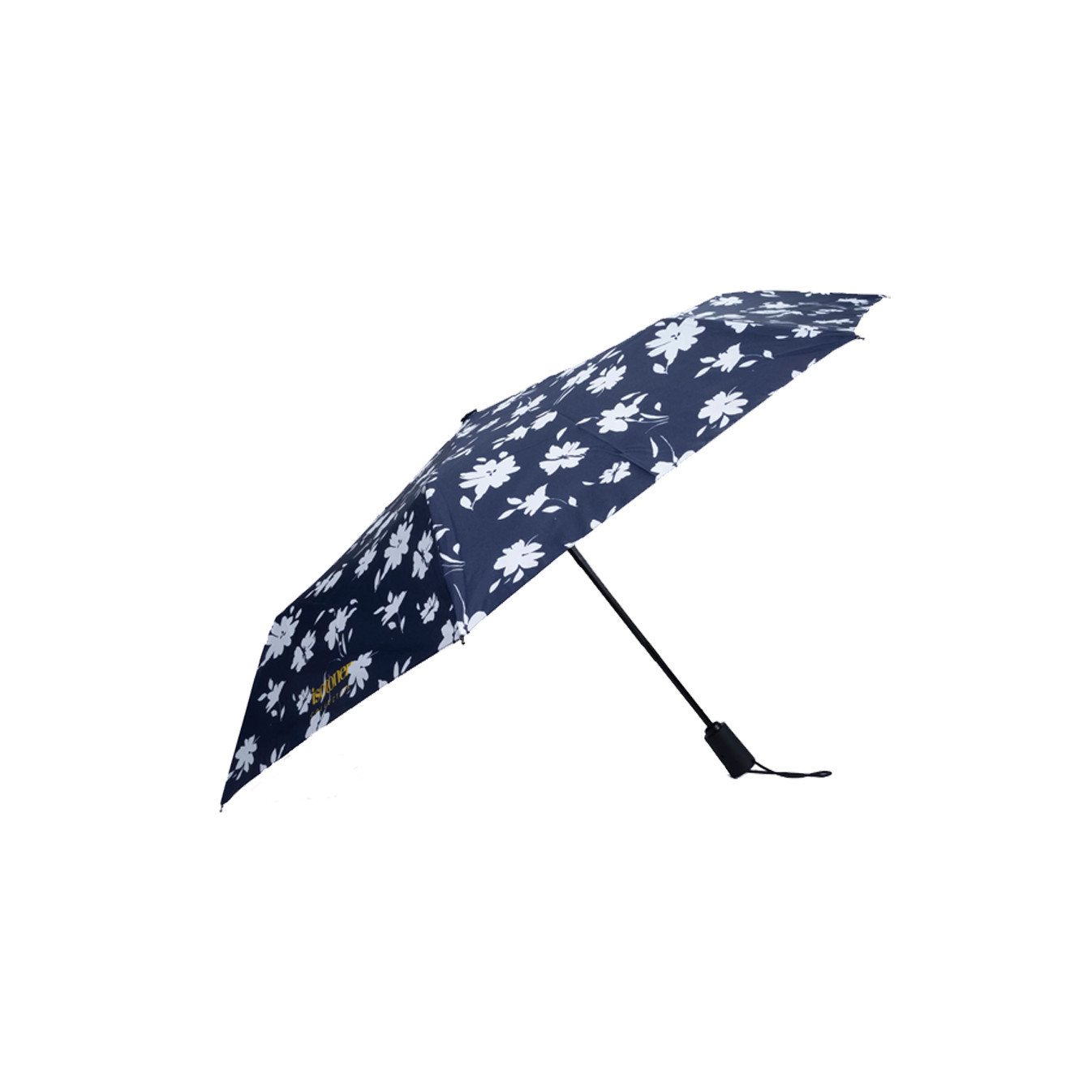 Isotoner Automatic Folding Umbrella Sea Flower