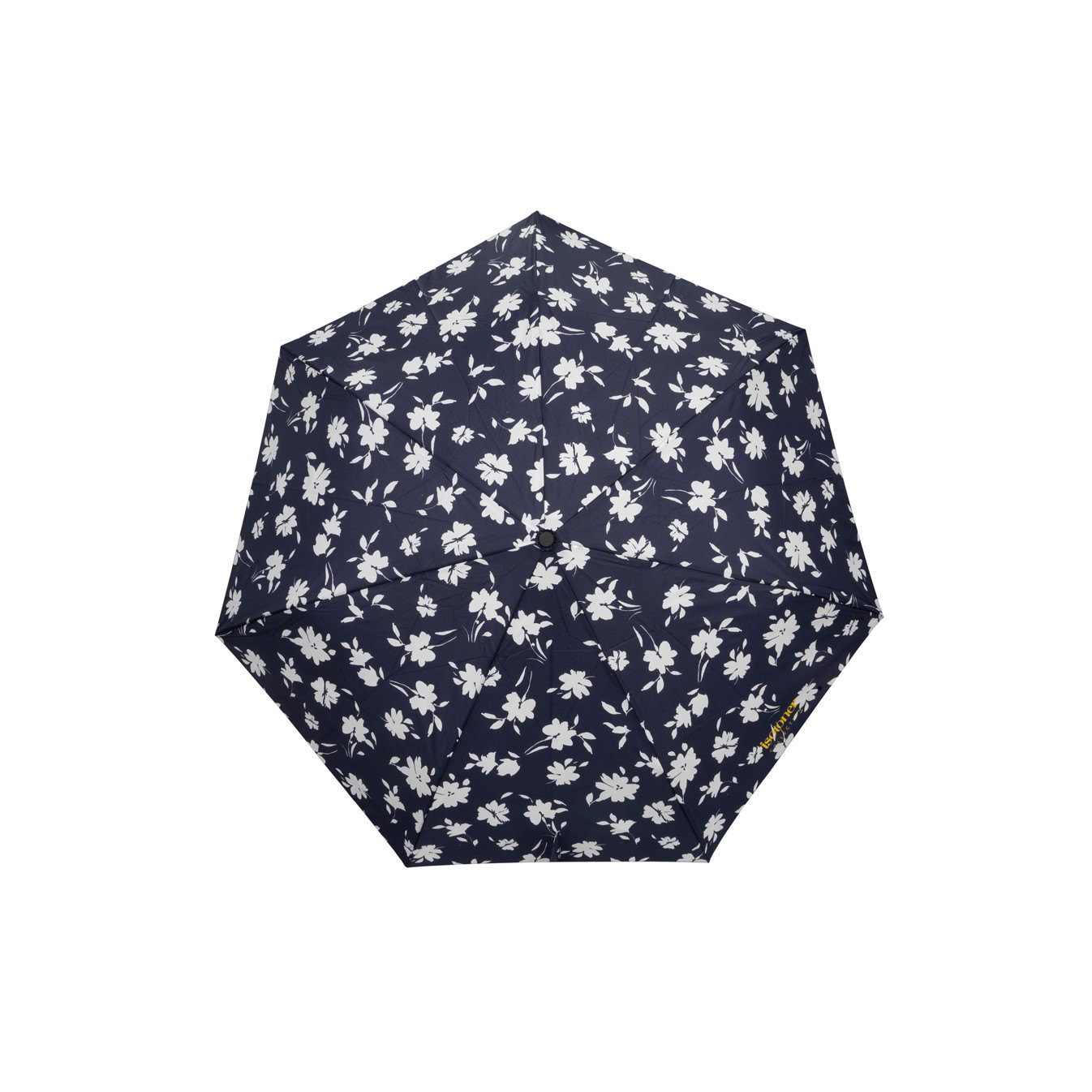 Isotoner Compact Automatic Umbrella Sea Flower