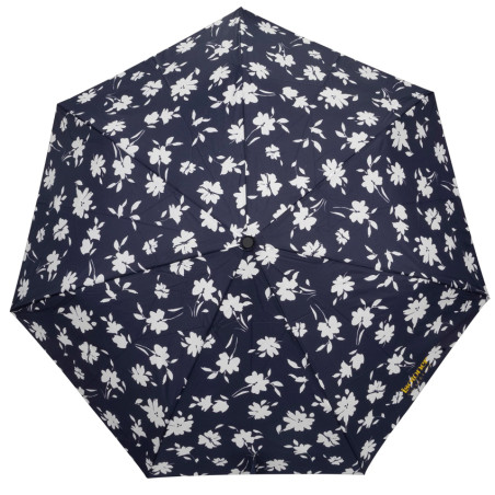Isotoner Automatic Folding Umbrella Sea Flower