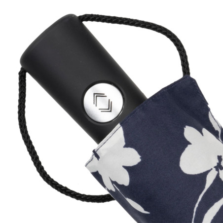 Isotoner Automatic Folding Umbrella Sea Flower