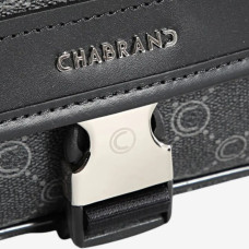 Chabrand Icone Mini Sling Bag with Briefcase Buckle Black