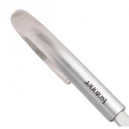 Isotoner Parapluie Droit PVC Manuel Bords Noirs