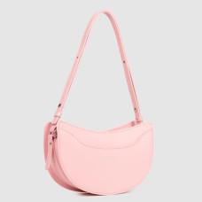Lancaster Suave Lune Demi Moon Bag 433-33 Smoky Rose
