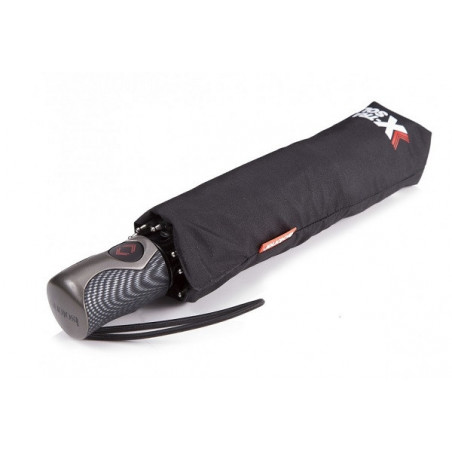 Isotoner Parapluie Homme Pliant Automatique X-TRA Solide Noir