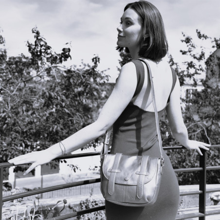 Lea Toni Louise M Sling Bag Rose Metal