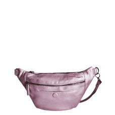 Lea Toni Rosy Sheepskin Leather Banana Bag