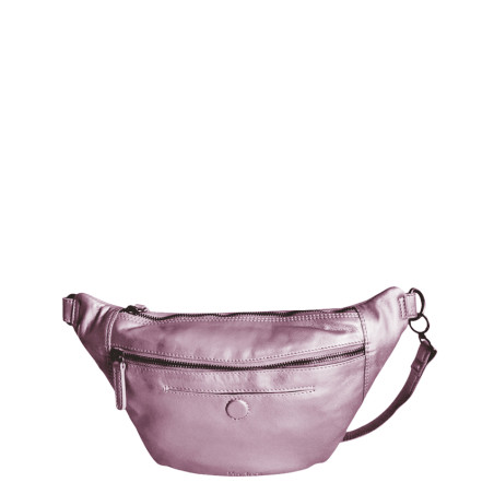 Lea Toni Rosy Sheepskin Leather Banana Bag