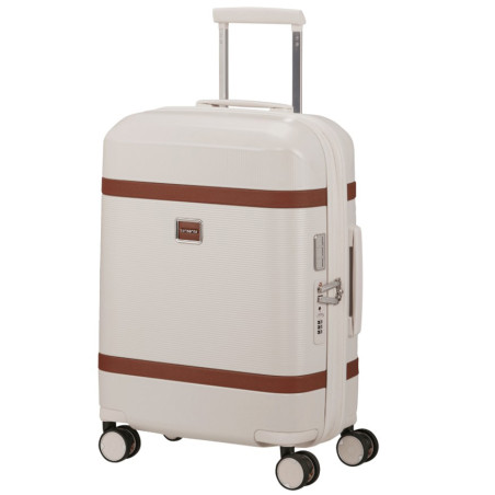 Samsonite Image 4-Wheel Expandable Suitcase 55 Cm Ivory