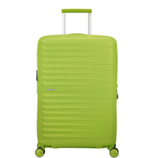 American Tourister Fastforward 4-Wheel Trolley Suitcase 78 Cm Neon ...