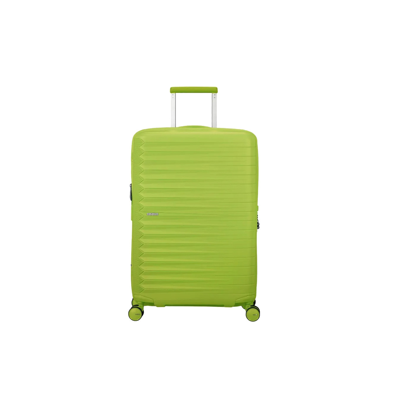 American Tourister Fastforward 4-Wheel Trolley Suitcase 78 Cm Neon ...