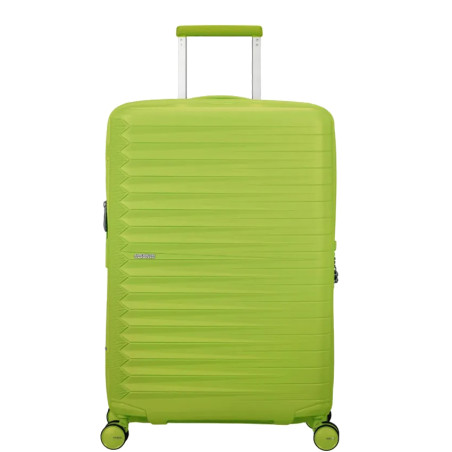 American Tourister Fastforward 4-Wheel Trolley Suitcase 78 Cm Neon ...