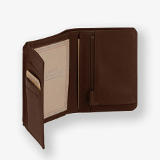 Ateliers Foures Baroudeur Wallet Trivolets F949X Cognac