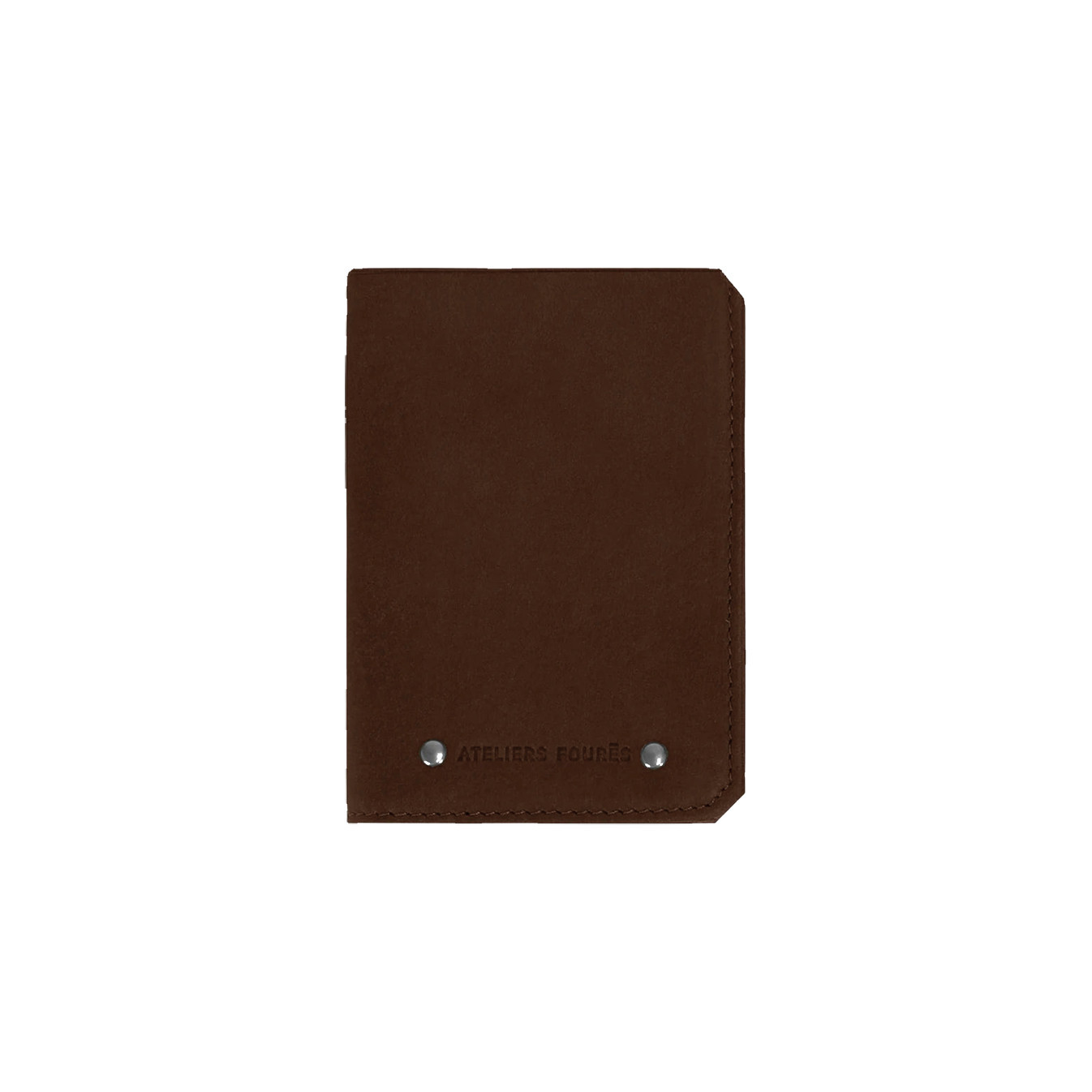 Ateliers Foures Baroudeur Wallet Trivolets F949X Cognac