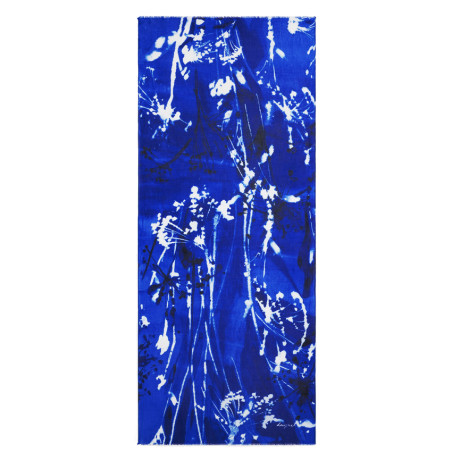 Desigual Atkins Rectangular Scarf Splatter Paint Pattern