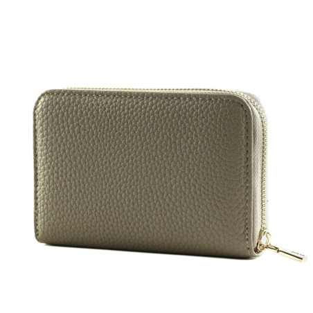 Guess Brenton Medium Zip Portefeuille Dark Taupe
