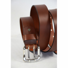 Jean Louis Foures Ceinture Cuir Homme Cognac 1