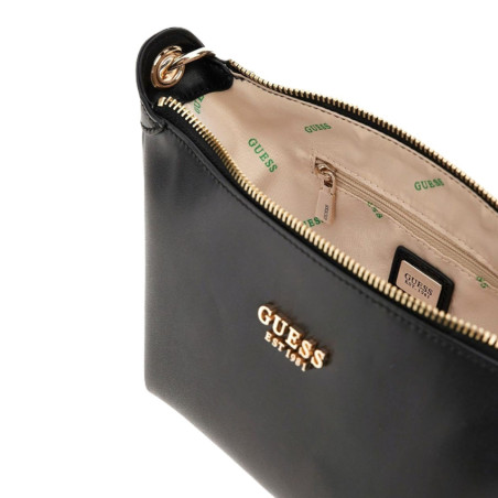 Guess Ecoevaine Shoulder Bag Black