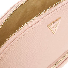 Guess Large Dome Toiletry Bag 2 Compartments Candy Pink